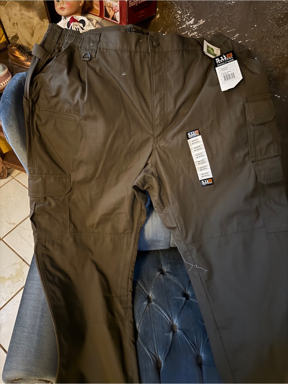 5.11 Tactical Men’s Cargo Pants — Olive